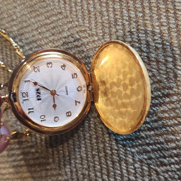 1928 Lock it Charm Watch Necklace - Picture 5 of 6